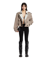 Gray Short Double-Layer Trench - WELCOME PROMO (auto excl.) | PLP | Antonia