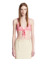 Top A Triangolo In Pizzo Rosa | Antonia