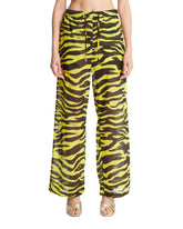 Black and Yellow Zebra-Print Pants - new arrivals women's clothing | PLP | Antonia