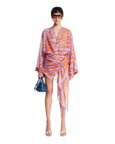 Orange Zebra-Print Shorts - Women's shorts | PLP | Antonia