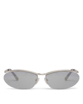 Occhiali Da Sole Argentati - THE ATTICO SUNGLASSES | PLP | Antonia