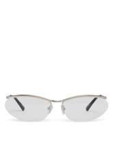 Occhiali Ovali Argentati - THE ATTICO SUNGLASSES | PLP | Antonia