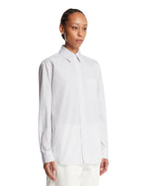 White Gavina Cotton Shirt | PDP | Antonia