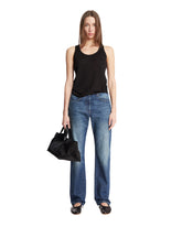 Black Silk, Linen and Cashmere Top - Women's tops | PLP | Antonia