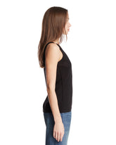 Top In Seta Lino E Cashmere Nero | PDP | Antonia