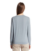 Blue Naius Wool Top | PDP | Antonia