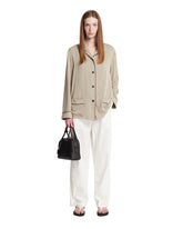 Camicia Clarinda In Seta Beige - the row donna | PLP | Antonia
