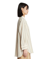 Beige Falco Silk Shirt | PDP | Antonia