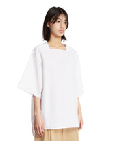 White Cotton T-Shirt | PDP | Antonia
