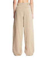 Beige Relaxed Pants | PDP | Antonia