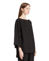 Blusa In Lino Nera | PDP | Antonia