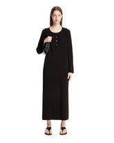 Black Cotton Dress | PDP | Antonia
