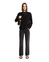 Black Straight-Leg Jeans | PDP | Antonia