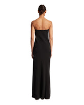 Black Silk Long Dress | PDP | Antonia