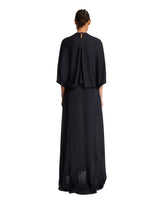 Blue Silk Long Dress | PDP | Antonia