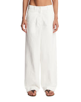 White Fadry Trousers | PDP | Antonia