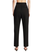 Black Wool Trousers | PDP | Antonia