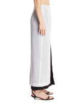 White Double-Layer Skirt | PDP | Antonia