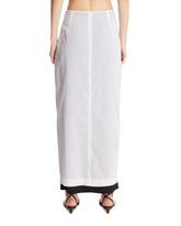 White Double-Layer Skirt | PDP | Antonia