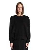 Maglione In Cotone E Seta Nero | PDP | Antonia
