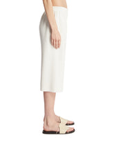 White Cropped Trousers | PDP | Antonia