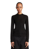 Black Silk Top | PDP | Antonia