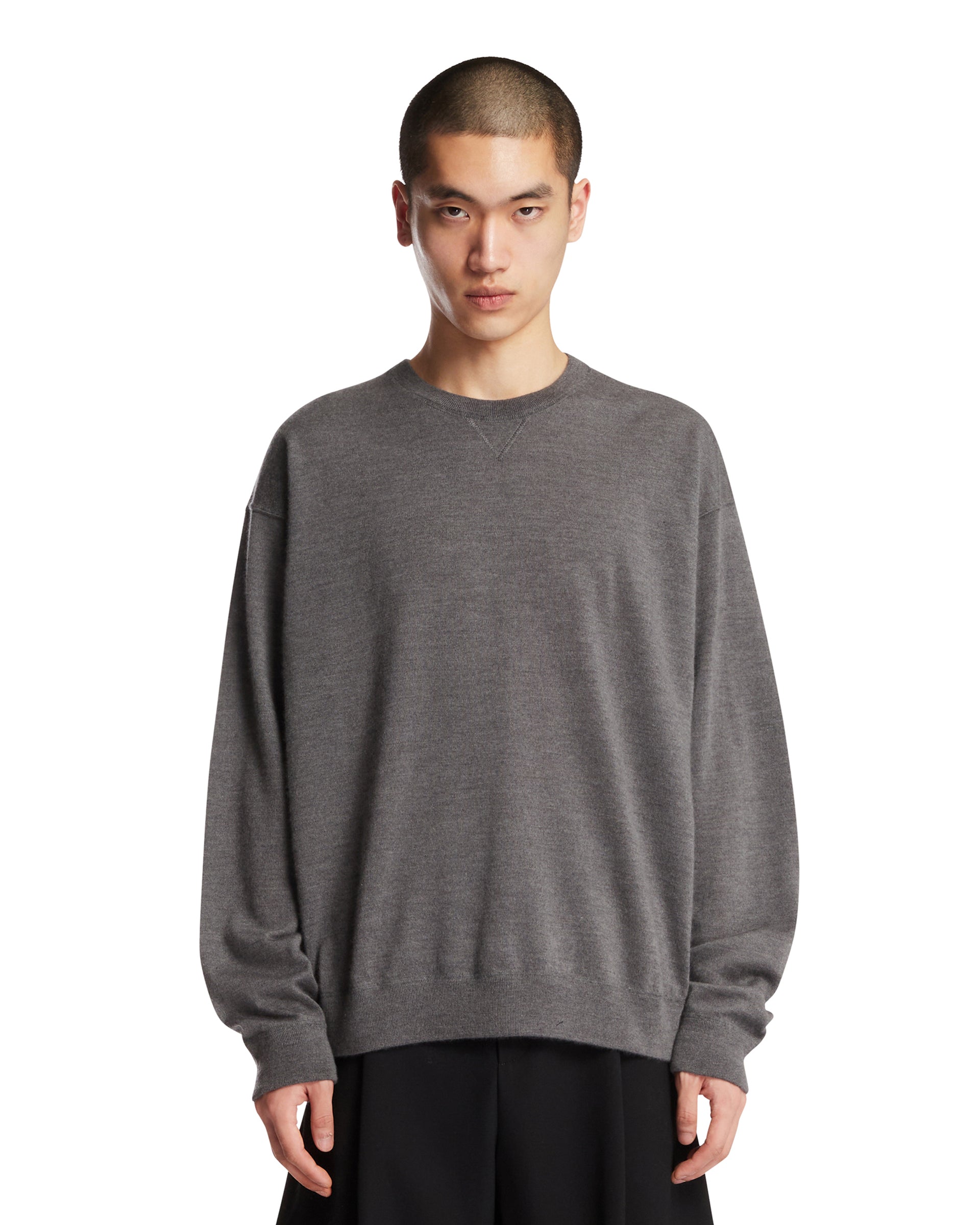 Gray Cashmere Sweater | THE ROW - Antonia