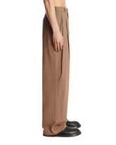 Pantaloni Tibor In Cotone Marroni | PDP | Antonia