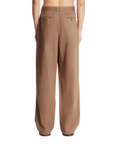 Pantaloni Tibor In Cotone Marroni | PDP | Antonia