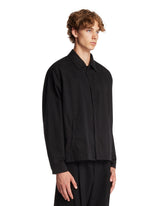 Black Cotton Shirt | PDP | Antonia