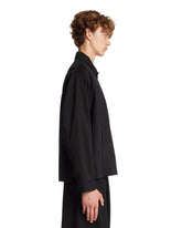Black Cotton Shirt | PDP | Antonia
