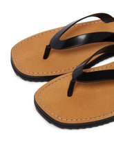 Black Flip-Flop Sandals | PDP | Antonia