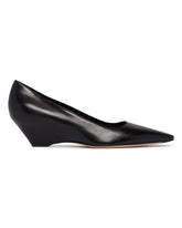 Black Liisa Wedge Pumps | PDP | Antonia