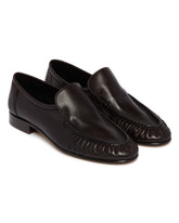 Brown Two Leather Soft Loafers | PDP | Antonia