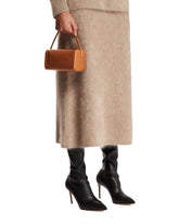 90s Beige Leather Bag | PDP | Antonia