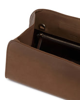 Brown Peggy Leather Clutch | PDP | Antonia
