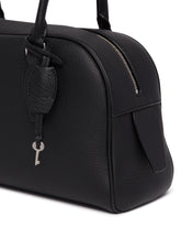 Black E/W India Leather Bag | PDP | Antonia