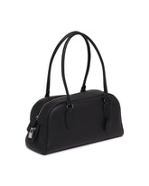 Black E/W India Leather Bag | PDP | Antonia