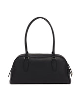 Black E/W India Leather Bag | PDP | Antonia