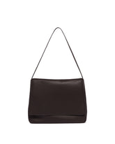 Brown Nan Leather Shoulder Bag - Products | PLP | Antonia