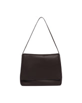 Brown Nan Leather Shoulder Bag | PDP | Antonia