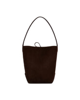 Brown N/S Park Small Tote Edge Bag | PDP | Antonia