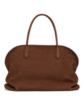 Brown Suede Agnes 12 Bag | PDP | Antonia