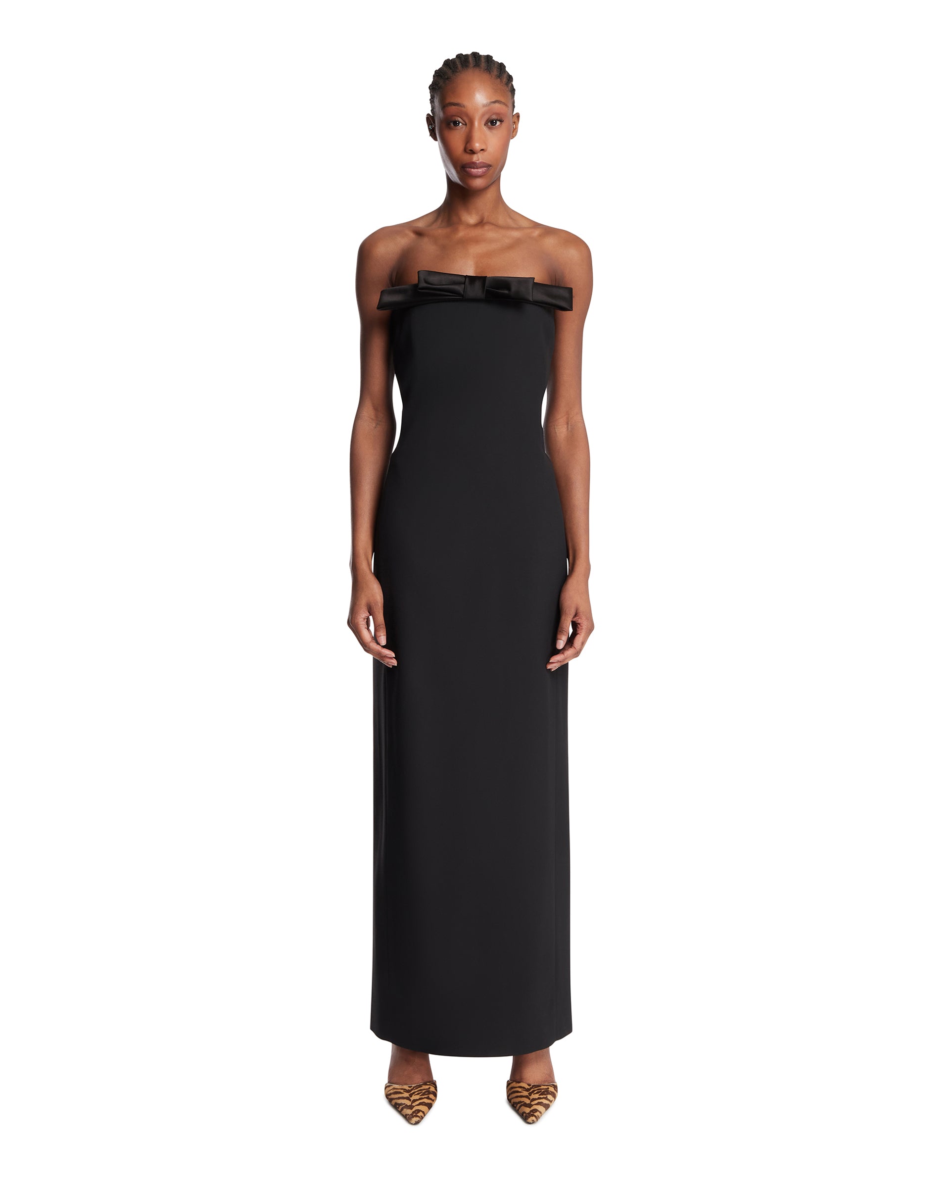 Black Strapless Cocktail Dress | TOM FORD