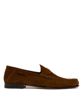 Brown Suede Loafers | PDP | Antonia