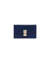 Blue Croco Clutch | PDP | Antonia