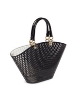 Black Medium Panier Bag | PDP | Antonia