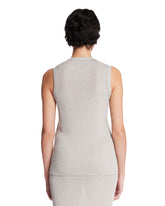 Gray Micro-Sequin Top | PDP | Antonia