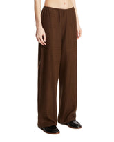 Brown Monogram Pants | PDP | Antonia