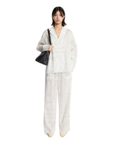 White Monogram Pants - Women's clothing | PLP | Antonia